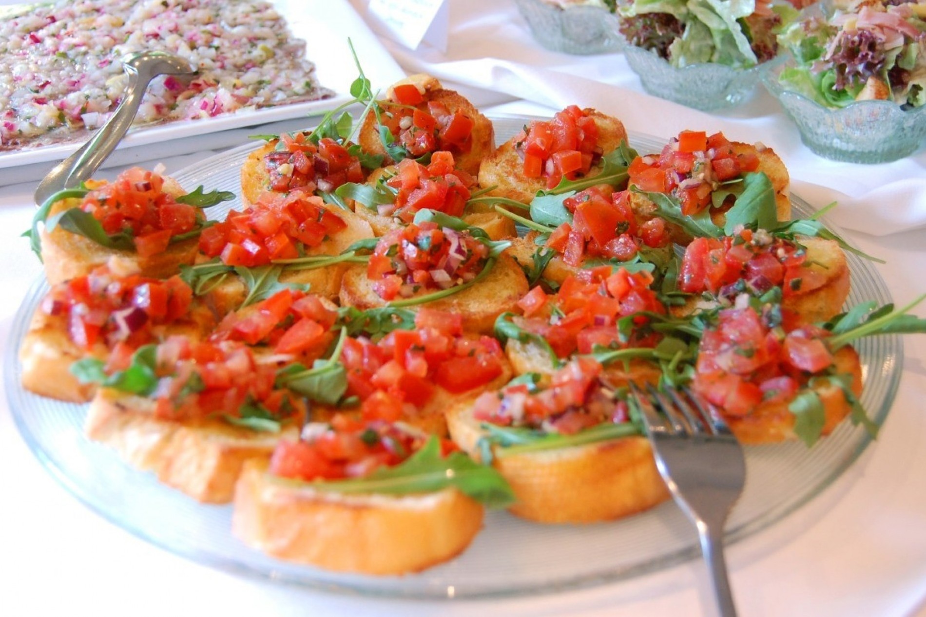 Vorspeisenbüffet an Pfingsten