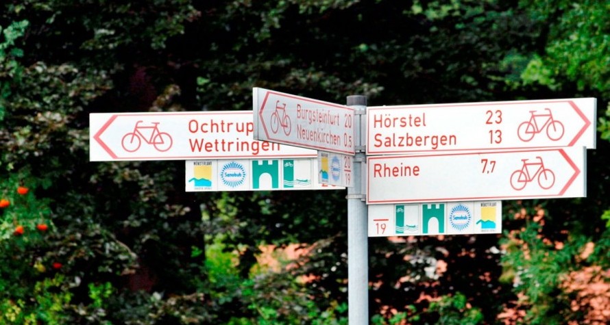 Radwandern im Münsterland