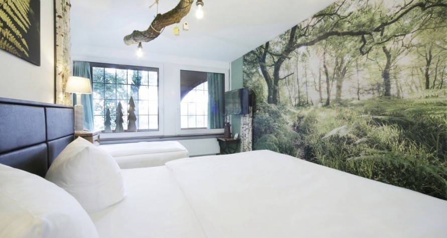 Doppelzimmer komfort Waldfeeling