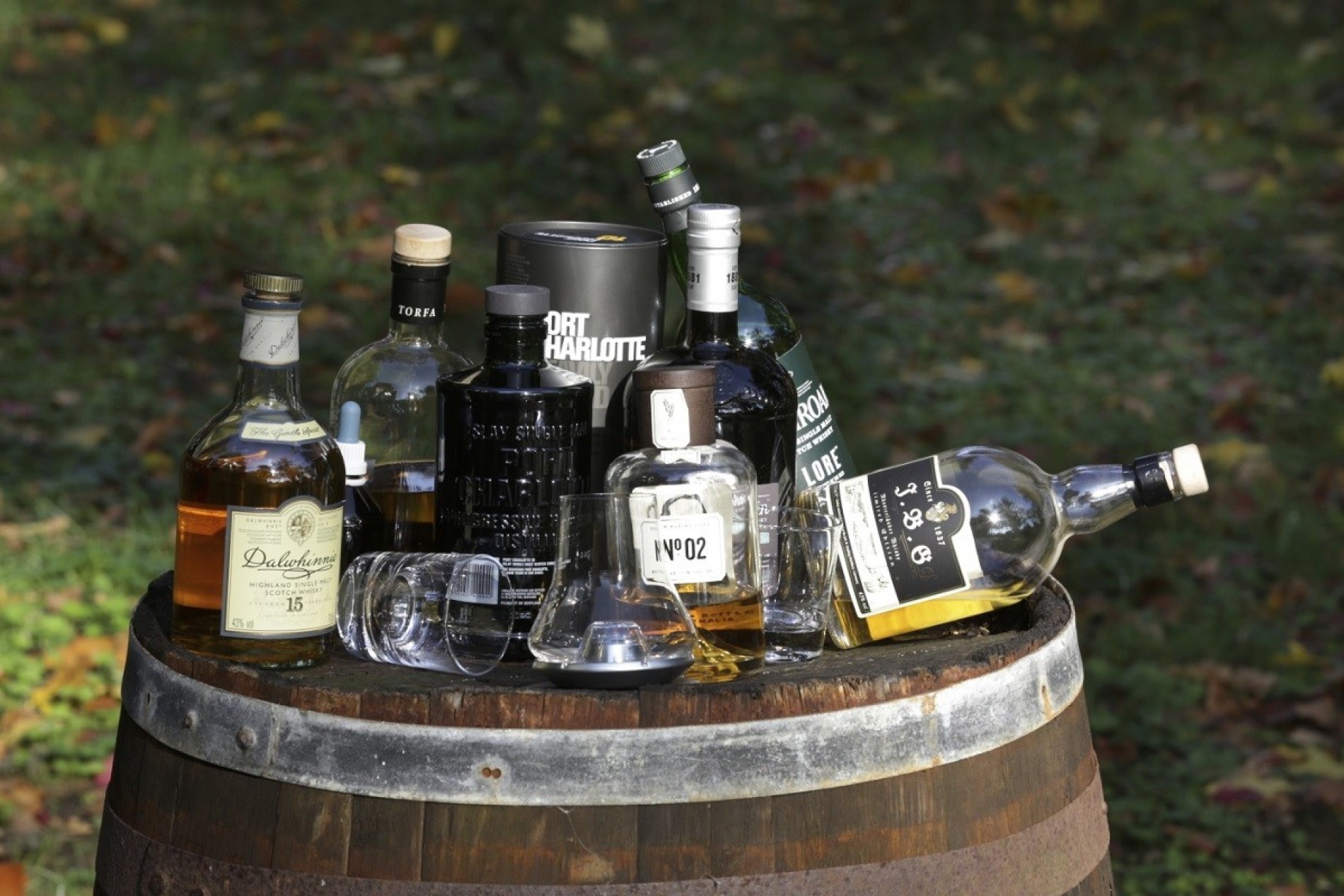 Whiskyproben im Parkhotel